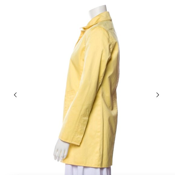 Coach Yellow Coat - Picture 2 of 3